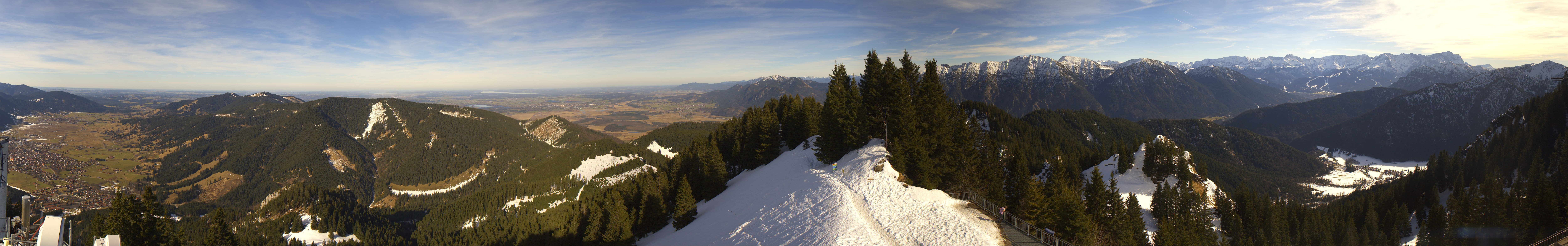 Archived image Webcam Oberammergau - Summit Mt. Laber