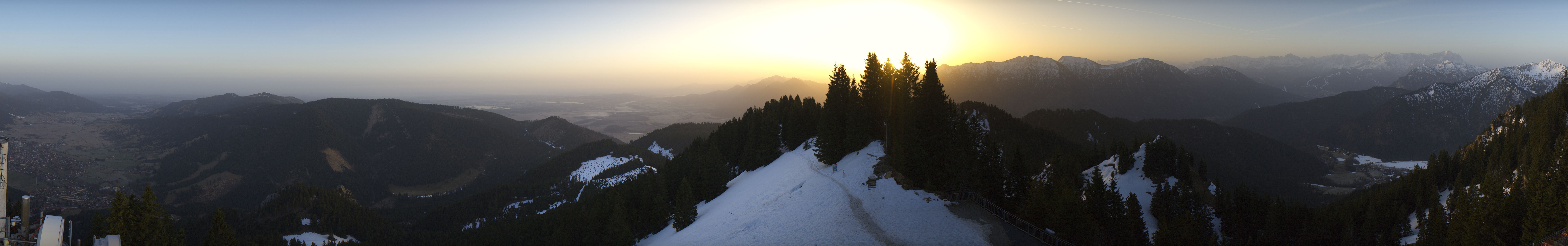 Archiv Foto Webcam Oberammergau - Laber Gipfel