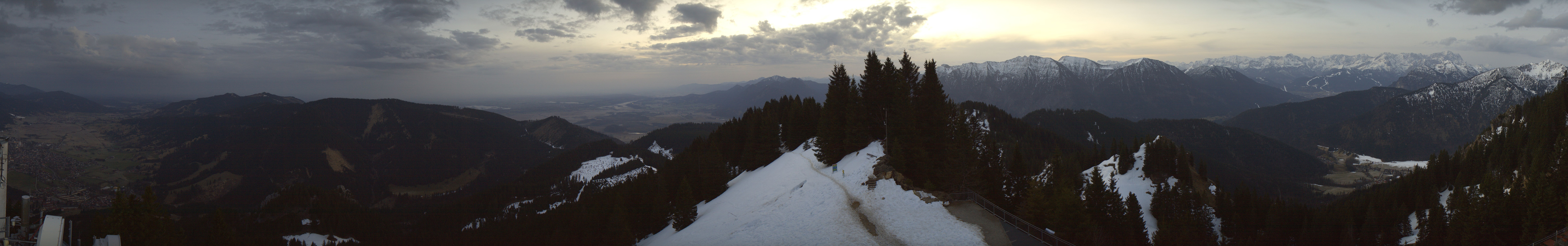 Archiv Foto Webcam Oberammergau - Laber Gipfel