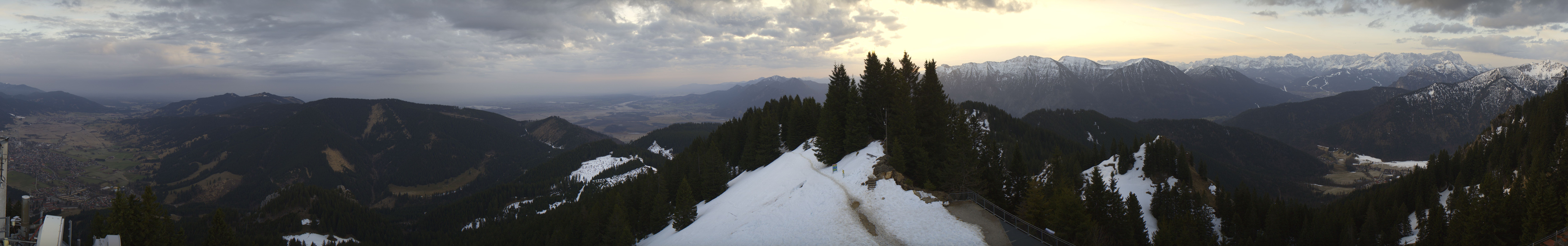 Archiv Foto Webcam Oberammergau - Laber Gipfel