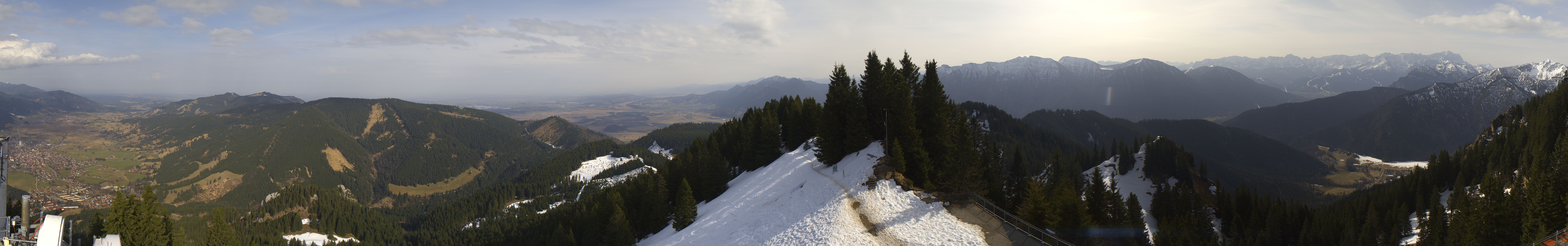 Archiv Foto Webcam Oberammergau - Laber Gipfel