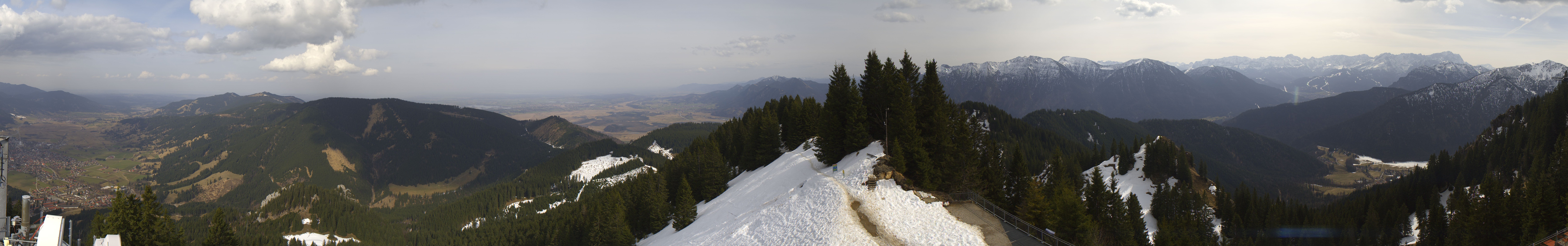 Archiv Foto Webcam Oberammergau - Laber Gipfel