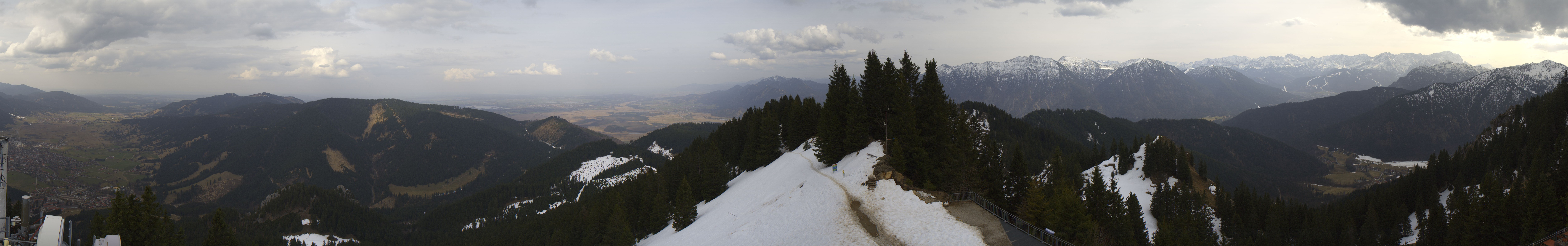 Archiv Foto Webcam Oberammergau - Laber Gipfel