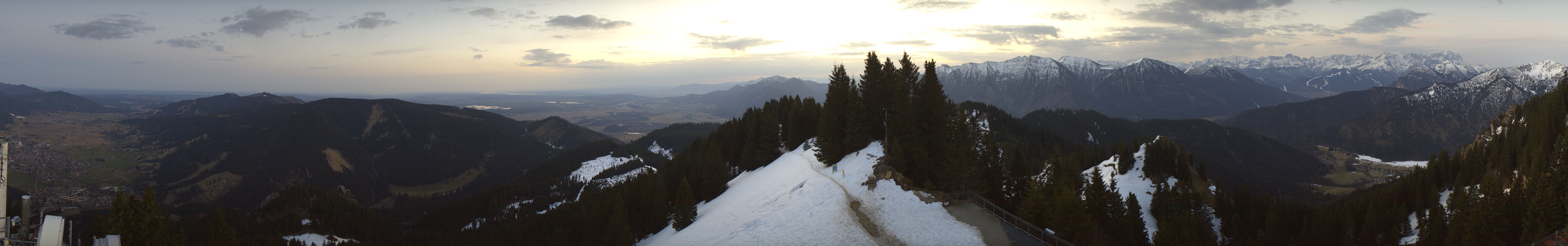 Archived image Webcam Oberammergau - Summit Mt. Laber