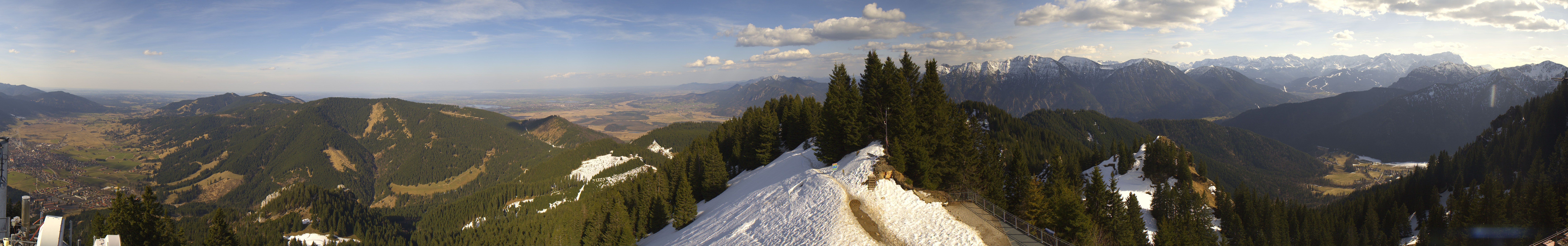 Archived image Webcam Oberammergau - Summit Mt. Laber