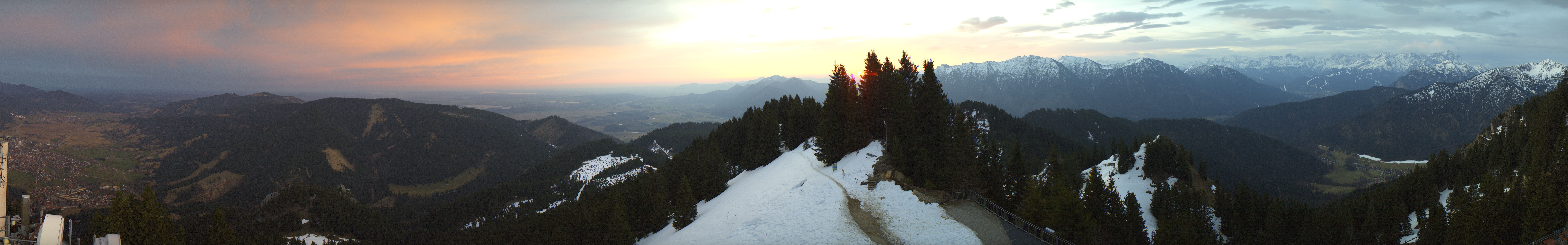 Archiv Foto Webcam Oberammergau - Laber Gipfel