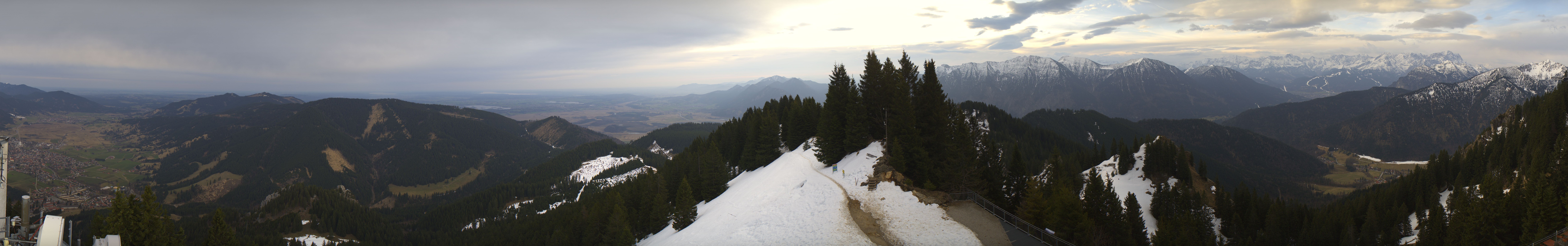 Archiv Foto Webcam Oberammergau - Laber Gipfel