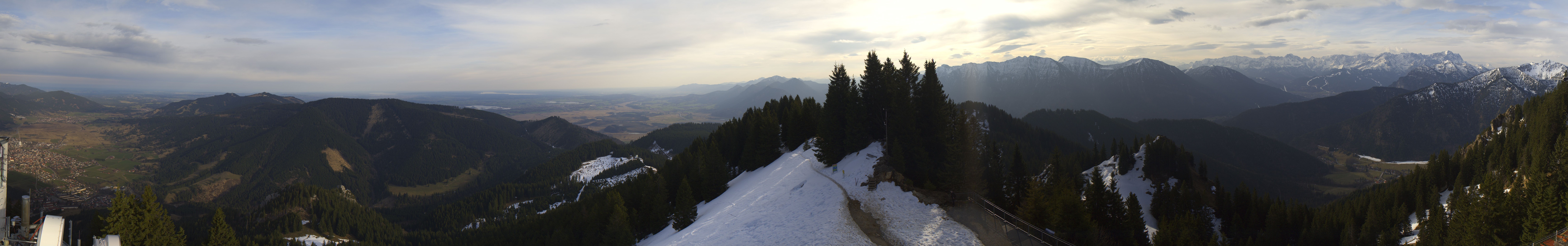 Archiv Foto Webcam Oberammergau - Laber Gipfel