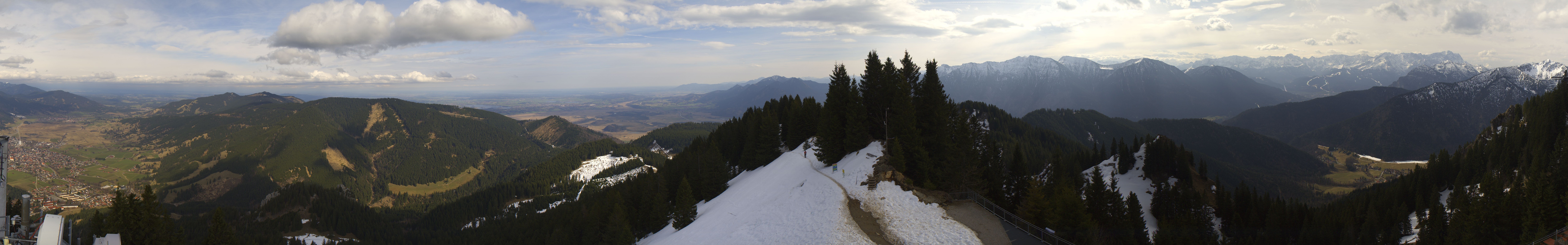 Archiv Foto Webcam Oberammergau - Laber Gipfel