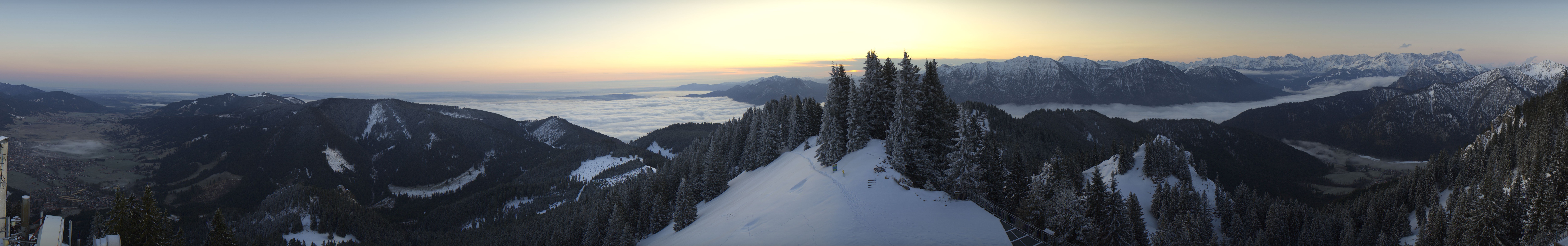 Archived image Webcam Oberammergau - Summit Mt. Laber