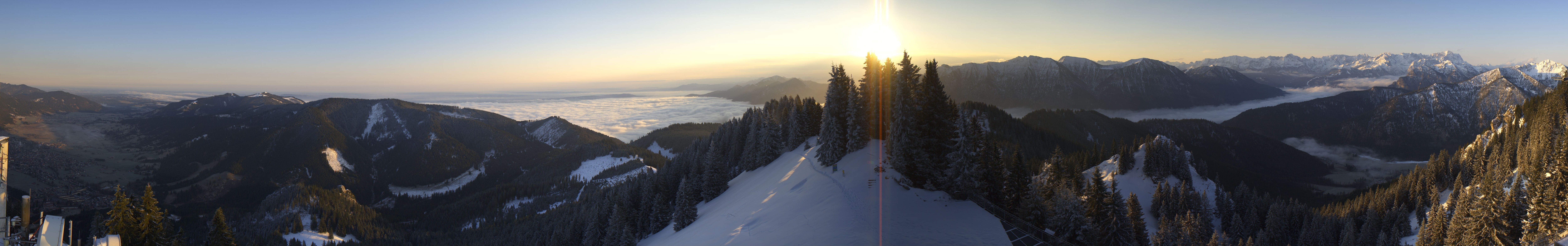 Archived image Webcam Oberammergau - Summit Mt. Laber