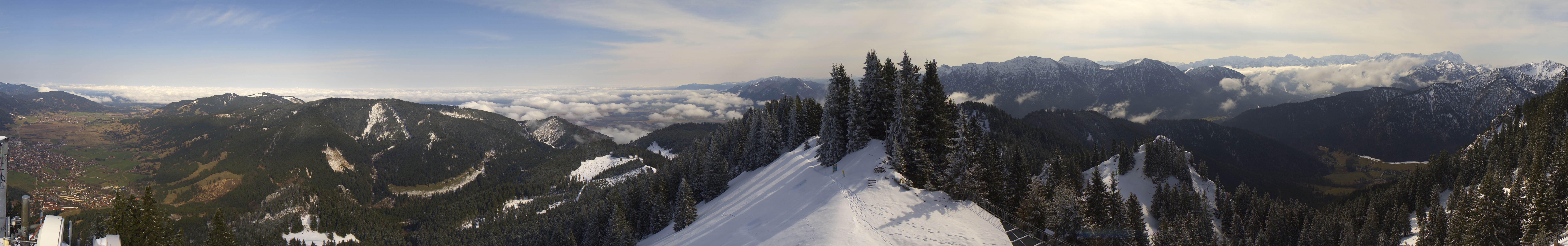 Archived image Webcam Oberammergau - Summit Mt. Laber