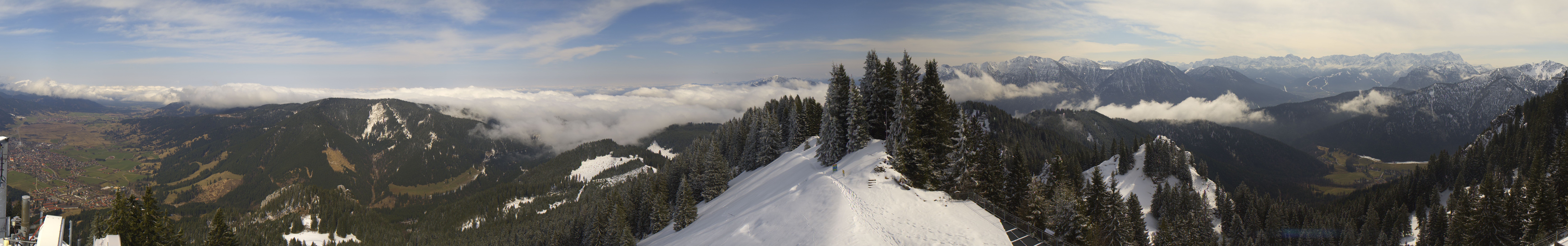 Archived image Webcam Oberammergau - Summit Mt. Laber