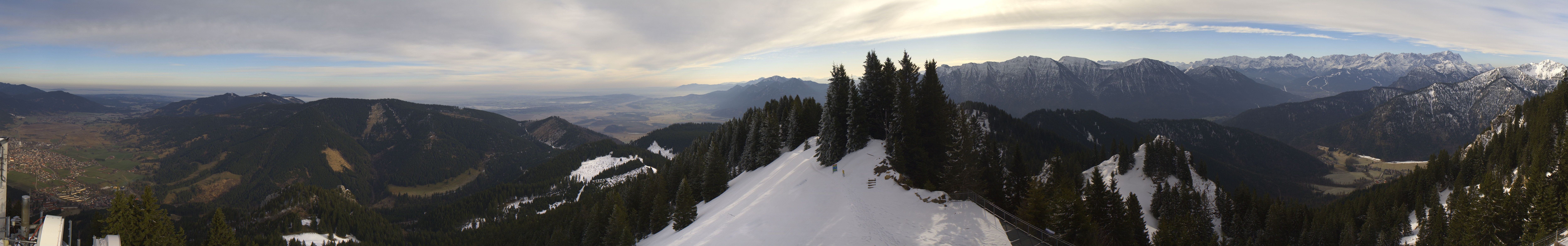 Archiv Foto Webcam Oberammergau - Laber Gipfel