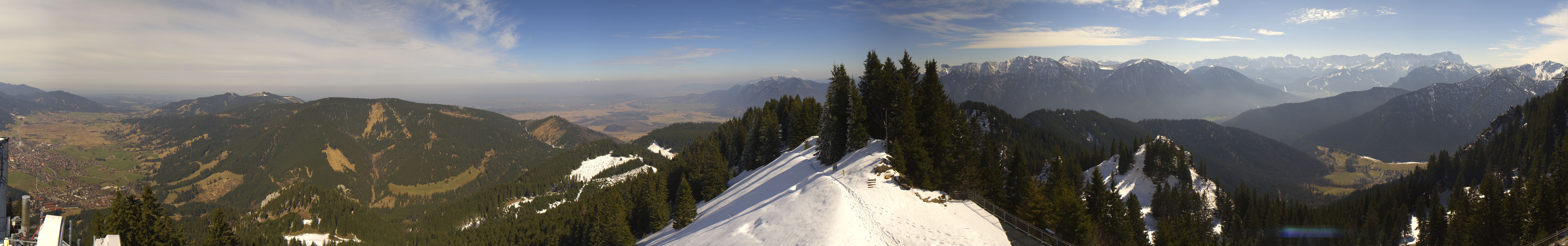 Archiv Foto Webcam Oberammergau - Laber Gipfel