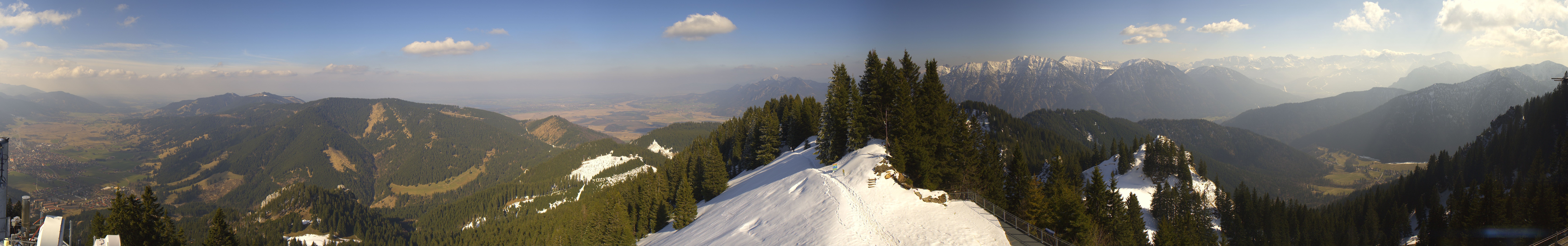Archiv Foto Webcam Oberammergau - Laber Gipfel