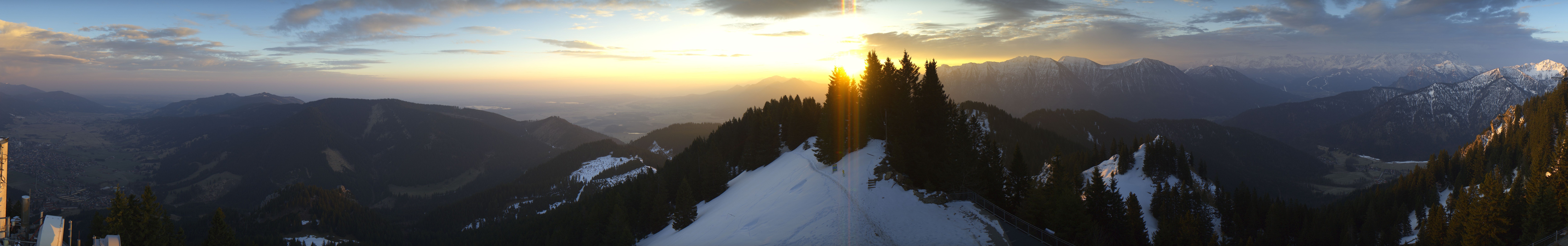 Archiv Foto Webcam Oberammergau - Laber Gipfel