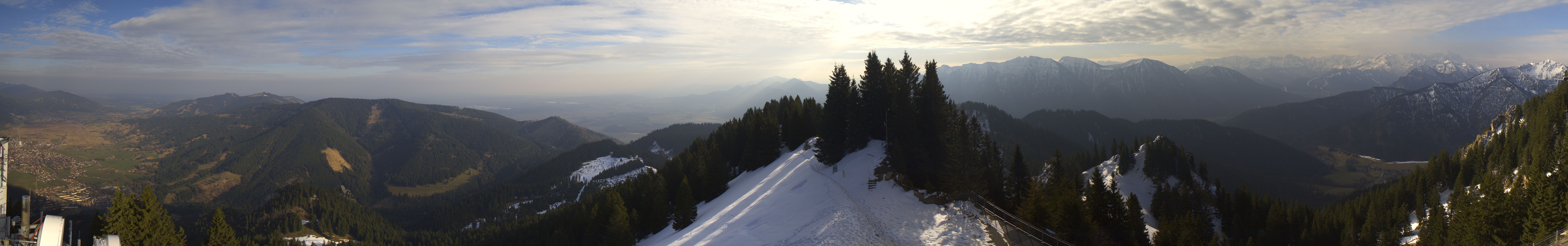 Archiv Foto Webcam Oberammergau - Laber Gipfel