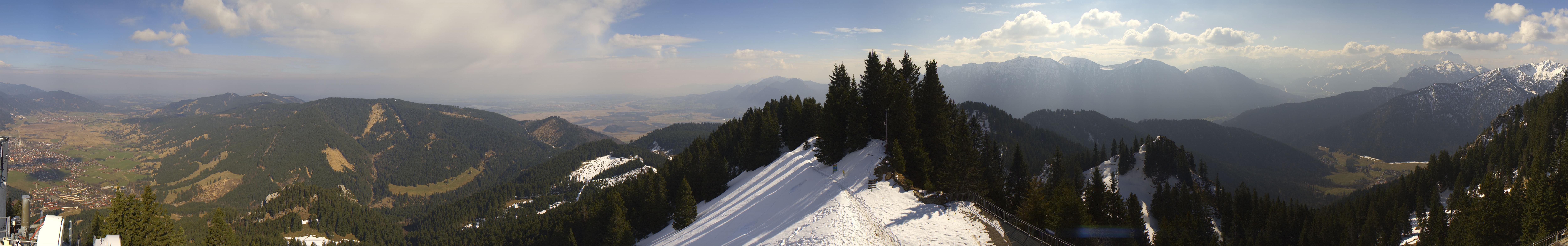 Archiv Foto Webcam Oberammergau - Laber Gipfel