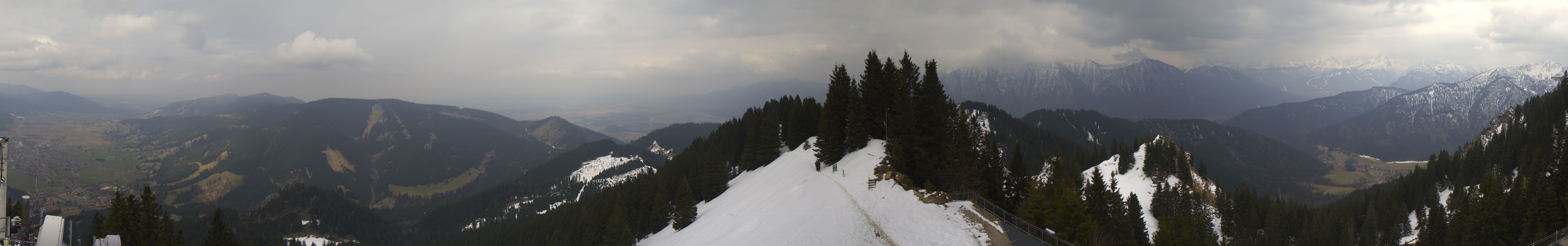 Archiv Foto Webcam Oberammergau - Laber Gipfel