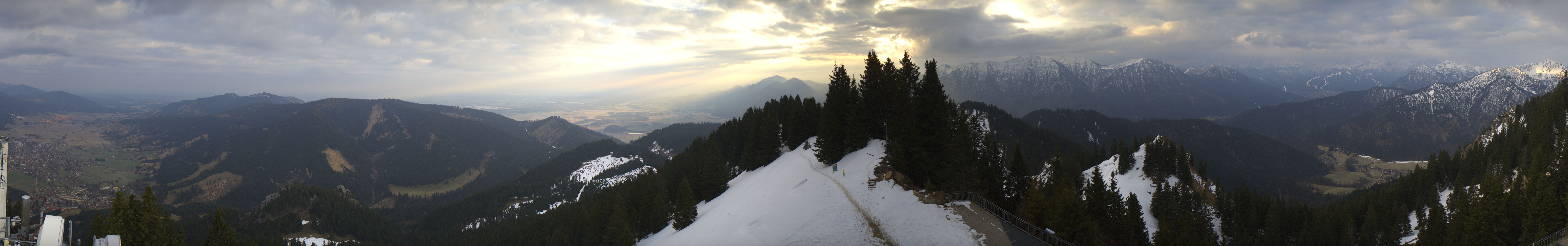 Archiv Foto Webcam Oberammergau - Laber Gipfel