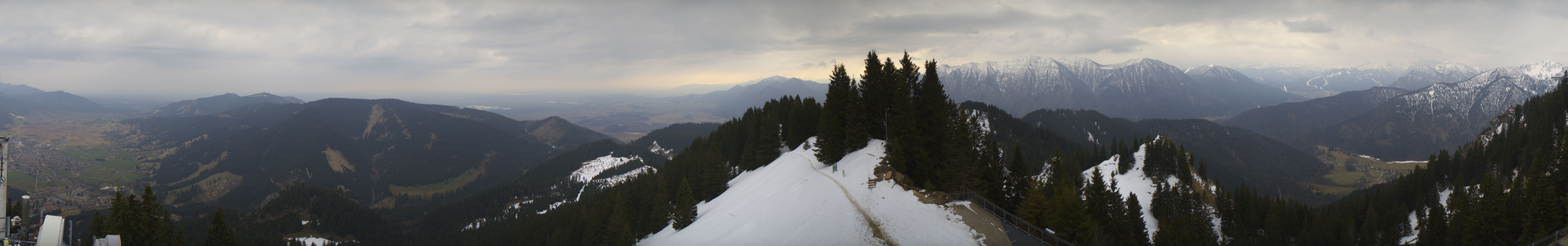 Archiv Foto Webcam Oberammergau - Laber Gipfel