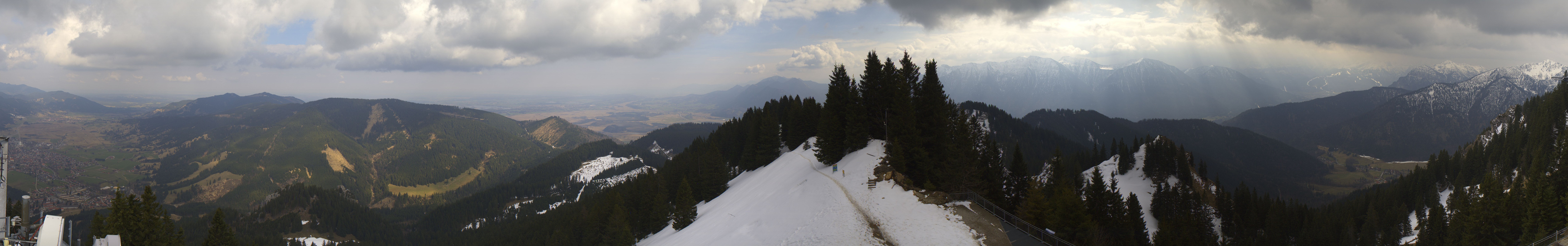 Archiv Foto Webcam Oberammergau - Laber Gipfel
