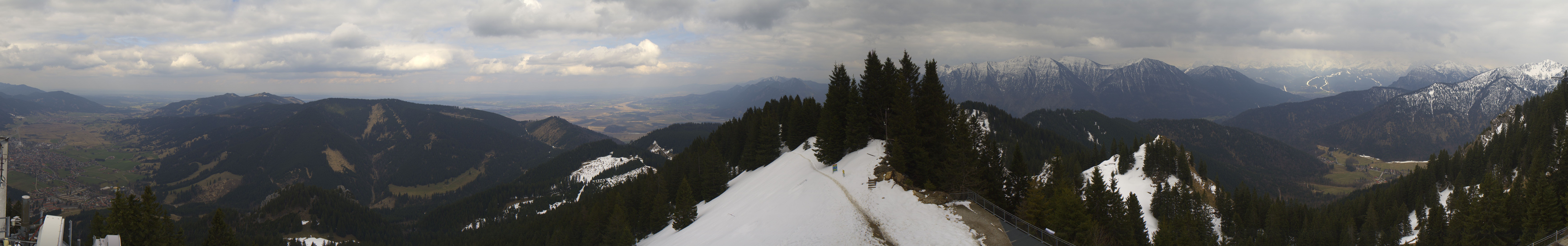 Archiv Foto Webcam Oberammergau - Laber Gipfel