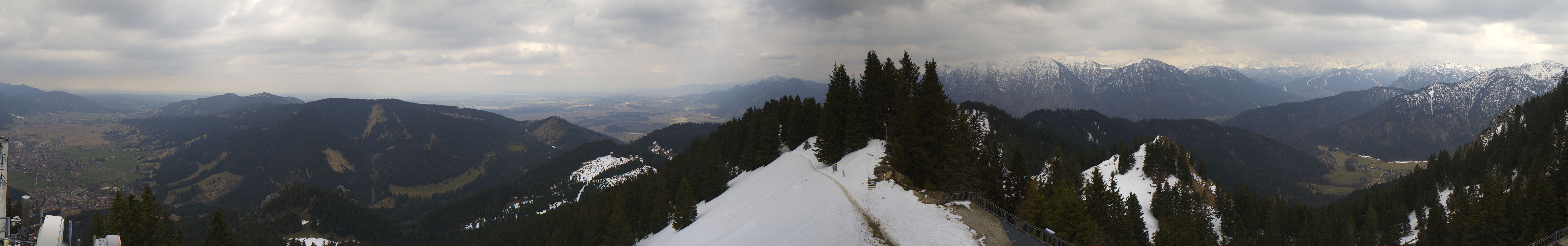 Archiv Foto Webcam Oberammergau - Laber Gipfel