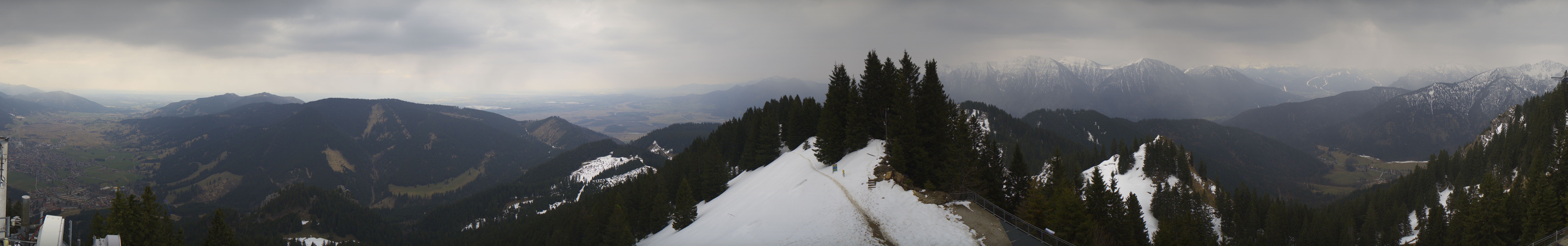 Archiv Foto Webcam Oberammergau - Laber Gipfel