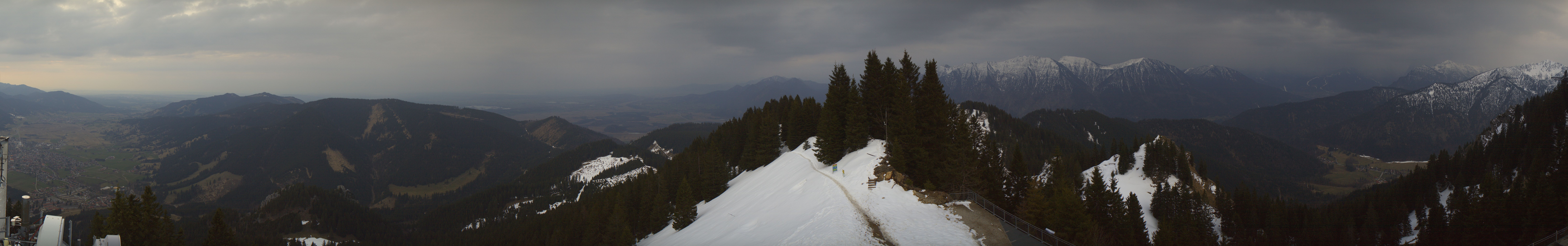 Archiv Foto Webcam Oberammergau - Laber Gipfel
