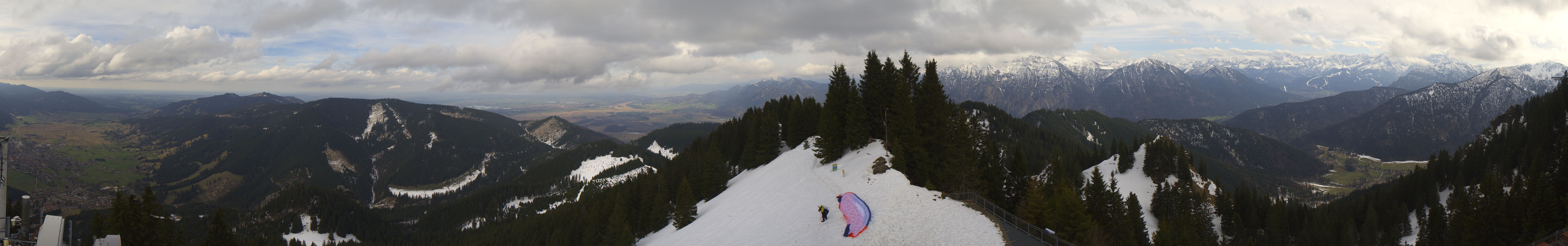 Archiv Foto Webcam Oberammergau - Laber Gipfel