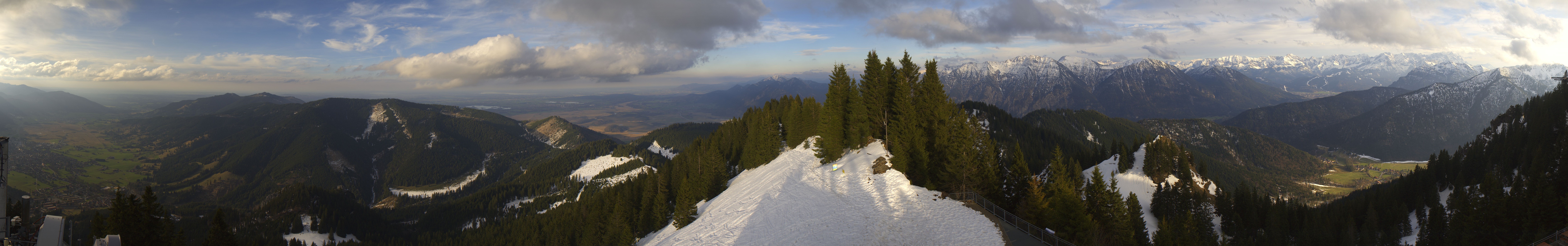 Archiv Foto Webcam Oberammergau - Laber Gipfel