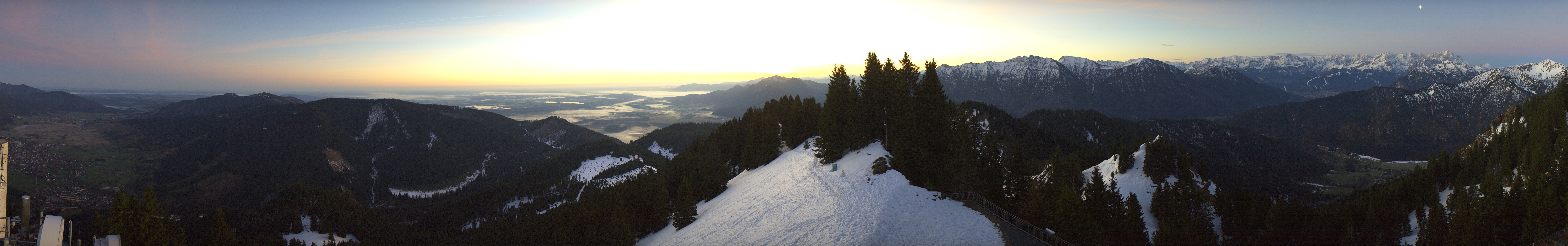 Archiv Foto Webcam Oberammergau - Laber Gipfel