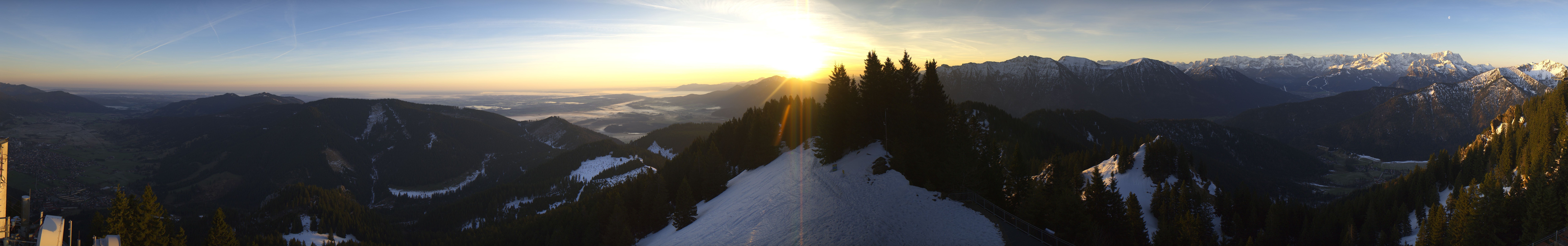 Archived image Webcam Oberammergau - Summit Mt. Laber