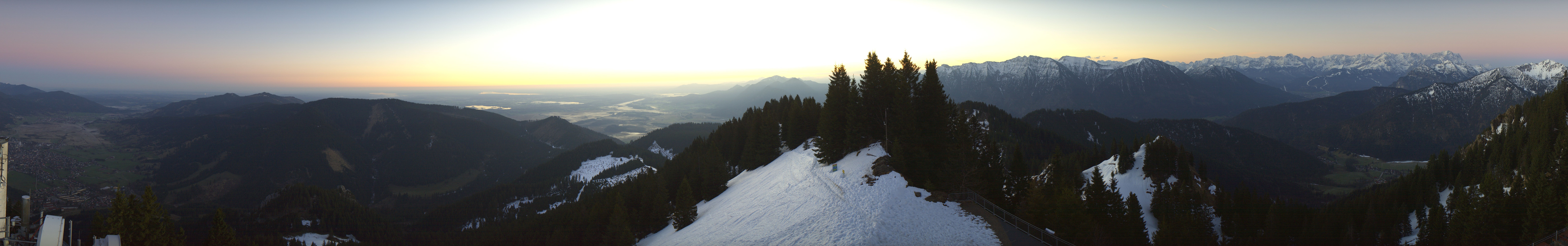 Archived image Webcam Oberammergau - Summit Mt. Laber