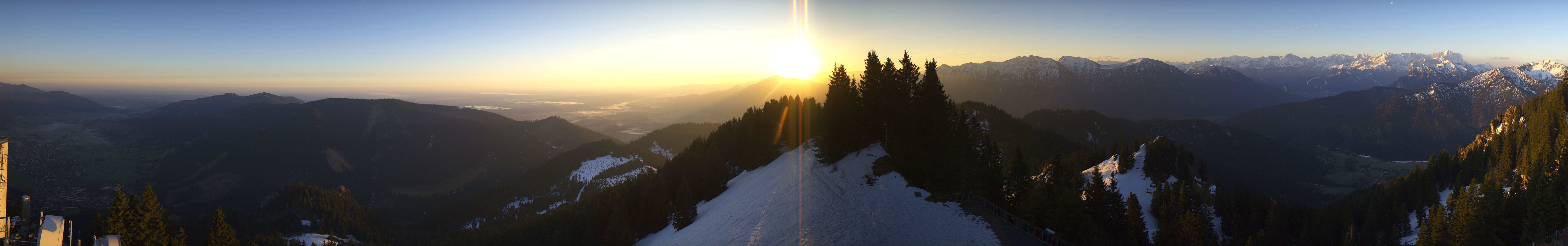 Archived image Webcam Oberammergau - Summit Mt. Laber