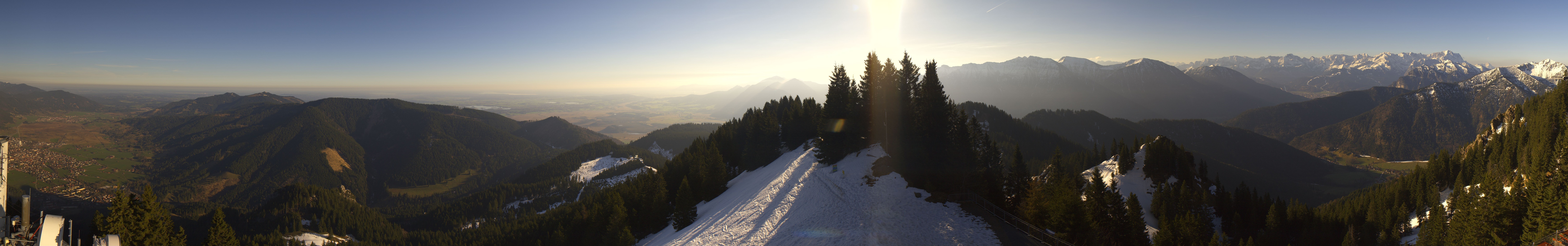 Archived image Webcam Oberammergau - Summit Mt. Laber