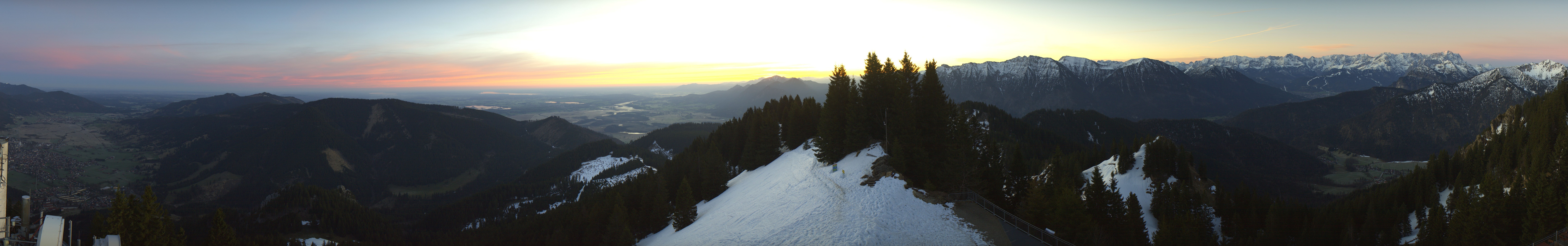 Archiv Foto Webcam Oberammergau - Laber Gipfel