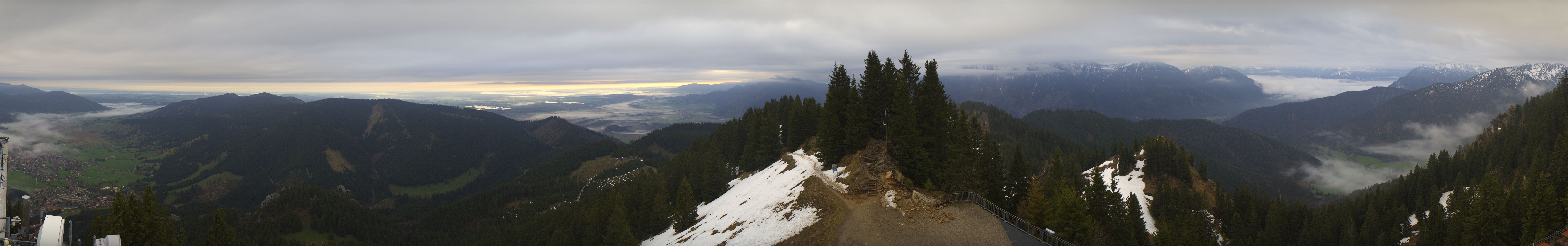 Archiv Foto Webcam Oberammergau - Laber Gipfel