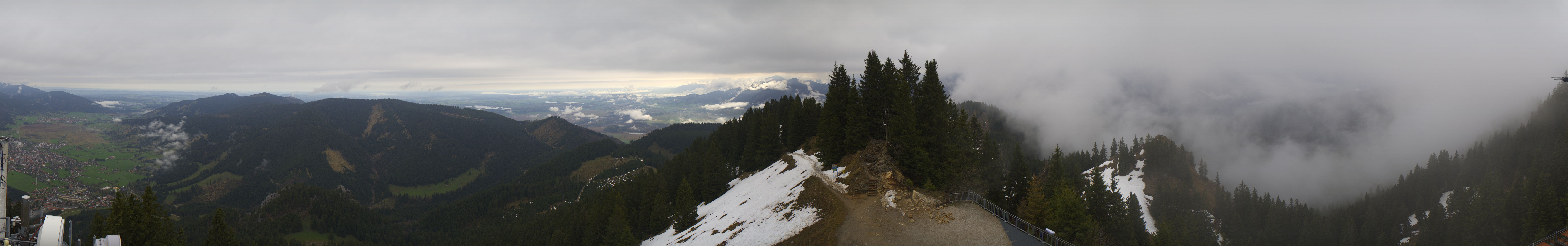 Archiv Foto Webcam Oberammergau - Laber Gipfel