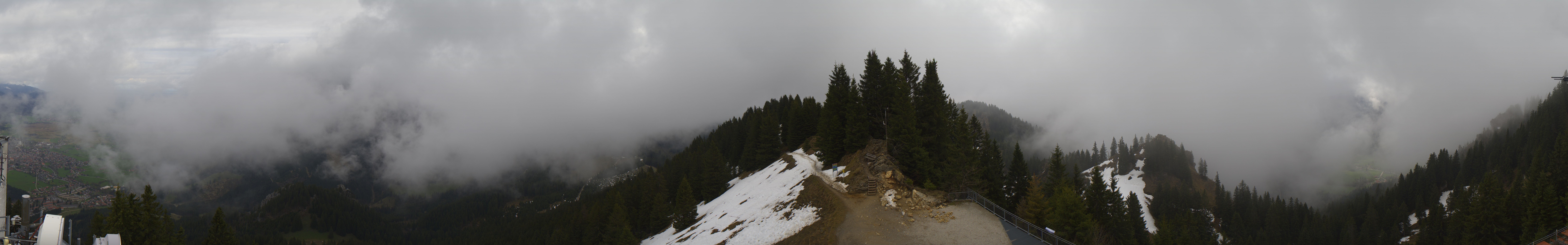 Archiv Foto Webcam Oberammergau - Laber Gipfel