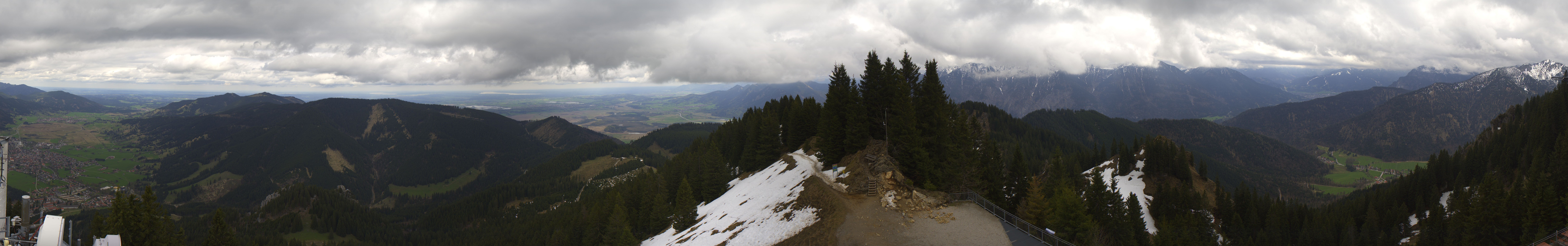 Archiv Foto Webcam Oberammergau - Laber Gipfel