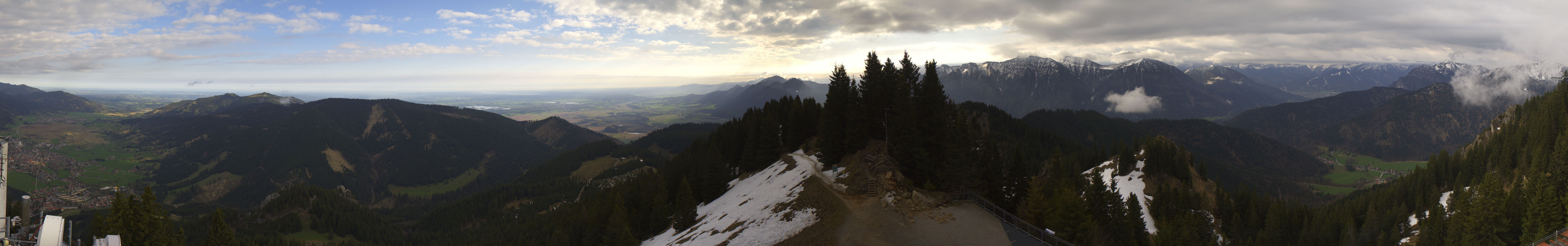 Archived image Webcam Oberammergau - Summit Mt. Laber