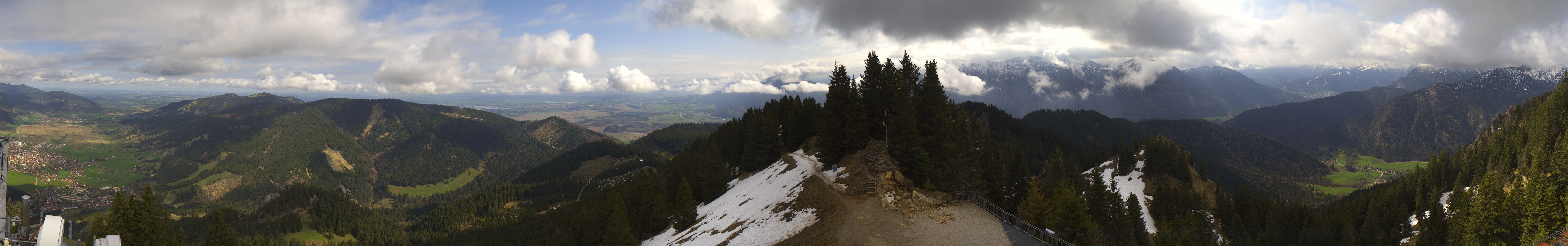 Archived image Webcam Oberammergau - Summit Mt. Laber