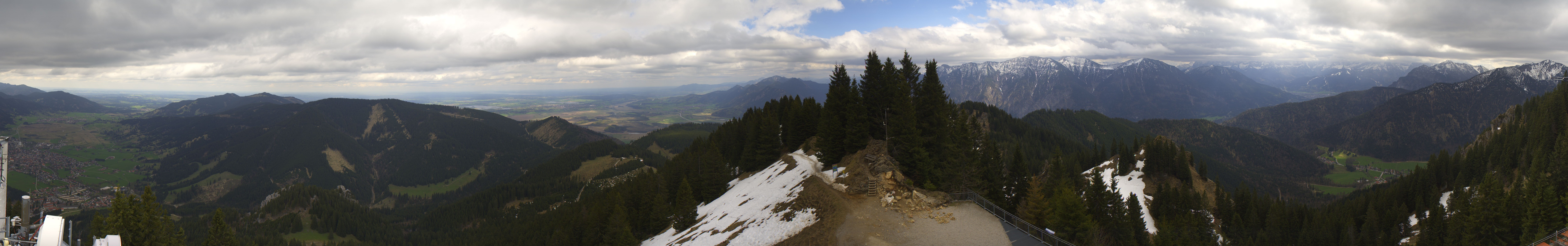 Archived image Webcam Oberammergau - Summit Mt. Laber
