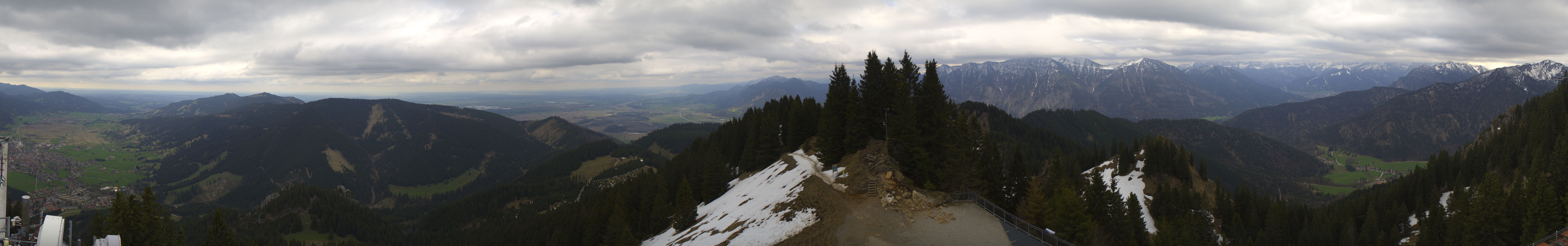 Archived image Webcam Oberammergau - Summit Mt. Laber