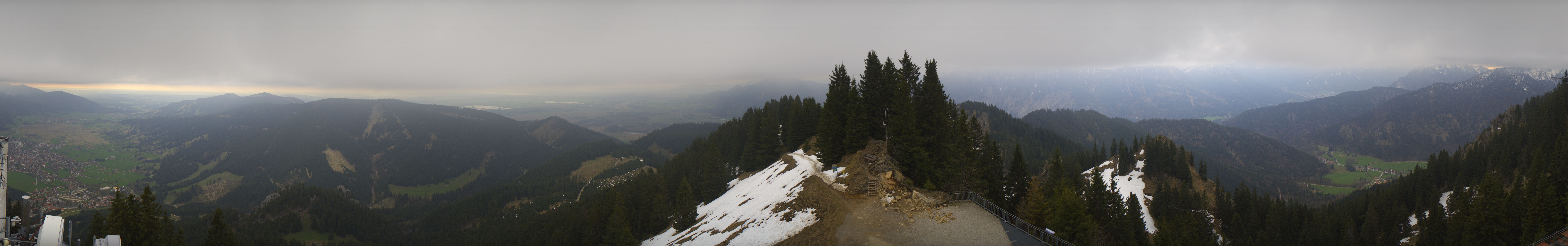Archiv Foto Webcam Oberammergau - Laber Gipfel