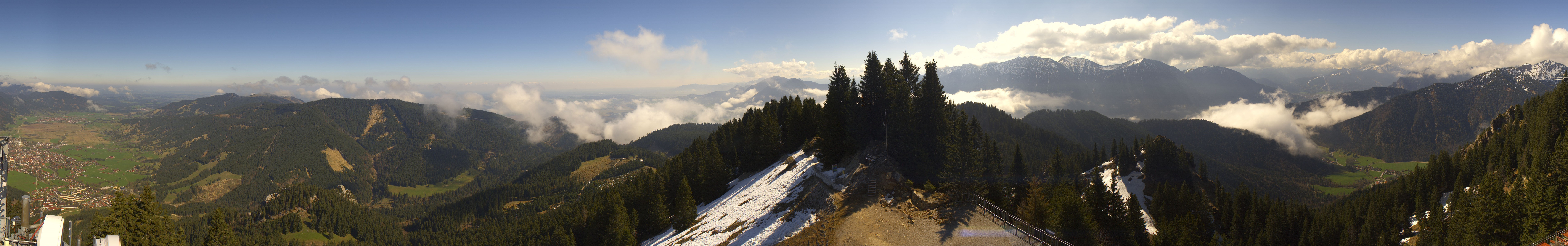 Archiv Foto Webcam Oberammergau - Laber Gipfel