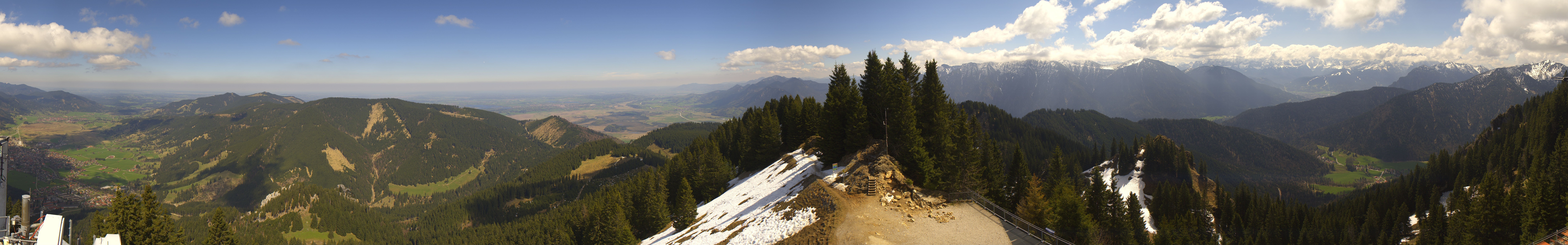 Archiv Foto Webcam Oberammergau - Laber Gipfel
